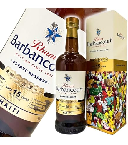 Amazon.co.jp: バルバンクール15年 並行 43% 750ml ハイチラム ラム酒